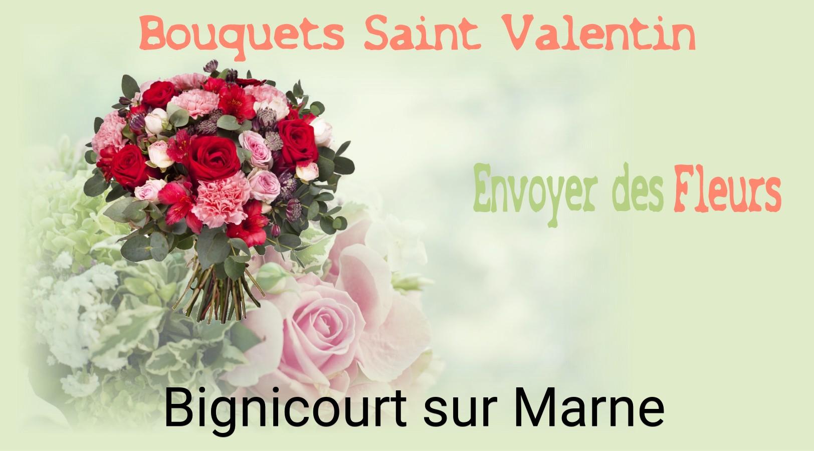 Roses de Saint-Valentin livrées à Bignicourt-sur-Marne
